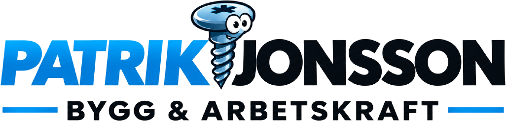 Patrik Jonsson Bygg & Arbetskraft logotyp